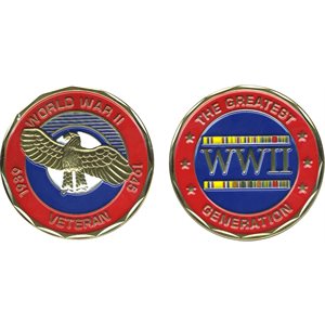 COIN-WWII VETERAN (DX18)