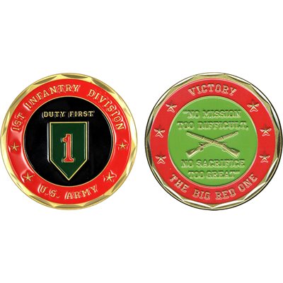 COIN-1ST INFANTRY DIVISION [DX18]