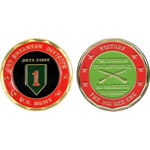 COIN-1ST INFANTRY DIVISION [DX18]