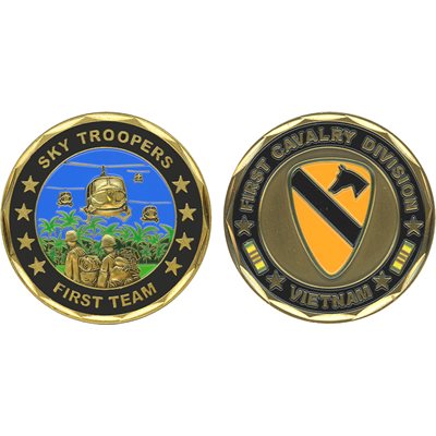 COIN-1ST CAV DIV VIETNAM [DX18]