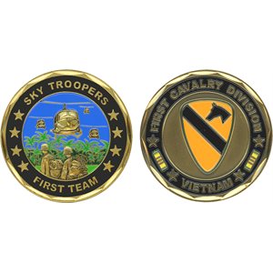 COIN-1ST CAV DIV VIETNAM [DX18]