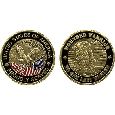 COIN-WOUNDED WARRIOR(USA)[DX19]