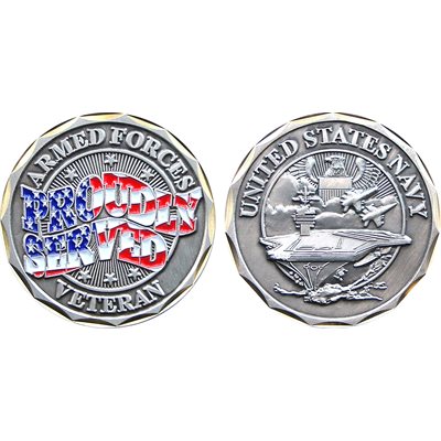 COIN-PROUDLY SERVED NAVY[DX18]@