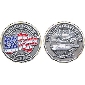 COIN-PROUDLY SERVED NAVY[DX18]@