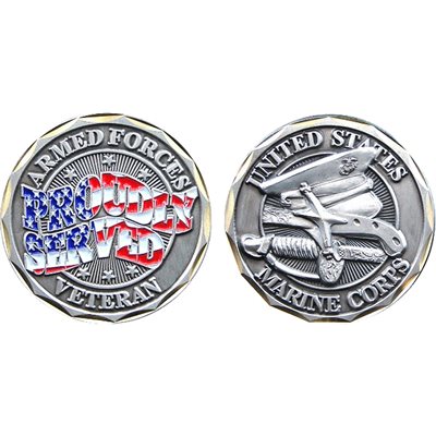 COIN-PROUDLY SERVED MARINES[DX15]