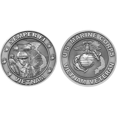 COIN-MARINE CORPS VIETNAM VETERAN[DX15] EGA