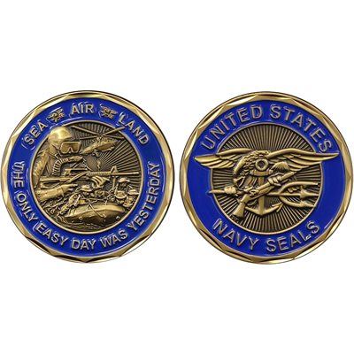 COIN-UNITED STATES NAVY SEALS(FLDK) @