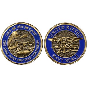 COIN-UNITED STATES NAVY SEALS(FLDK) @