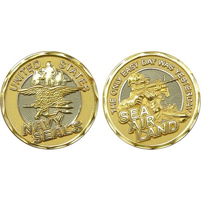 COIN-UNITED STATES NAVY SEALS(GLD)[DX18]