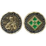 COIN -4TH INFANTRY DIVISION W / O HORSE(DX14)