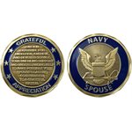 COIN-NAVY SPOUSE GRATEFUL APPREC(DX14)