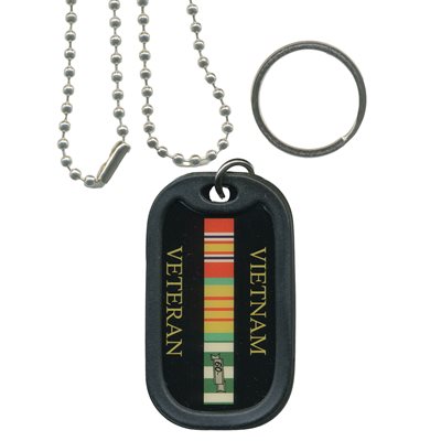 DOG TAG-VIETNAM VETERAN# (DX18)