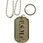 DOG TAG-USMC (GLD)[DXX15]