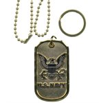 DOG TAG-U.S.NAVY EMBLEM [DX18]