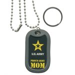 DOG TAG-PROUD ARMY MOM 