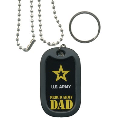 DOG TAG-PROUD ARMY DAD