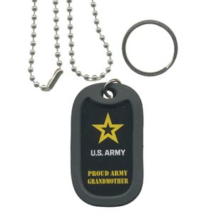 DOG TAG-PROUD ARMY GRANDMOTHER