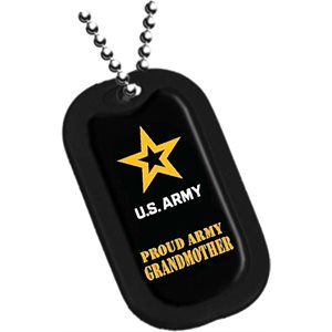 DOG TAG-PROUD ARMY GRANDMOTHER