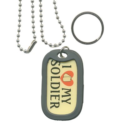 DOG TAG-I LOVE MY SOLDIER (DX)