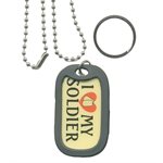 DOG TAG-I LOVE MY SOLDIER (DX)