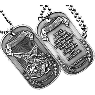 DOG TAG-ST MICHAEL