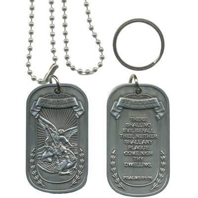 DOG TAG-ST MICHAEL