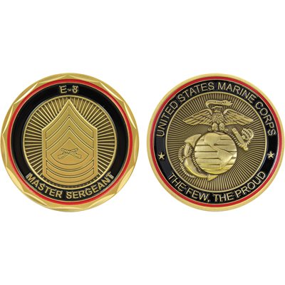 COIN-MARINES E-8 MASTER SGT.(DXX14)