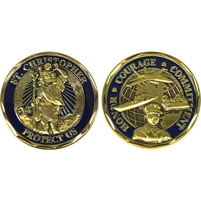 COIN- ST. CHRISTOPHER SAILOR (DX18)