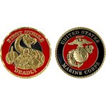 COIN-MARINES FIRST STRIKE DEADLY USMC MADE 