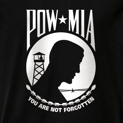 T / POW MIA OFFICIAL LOGO