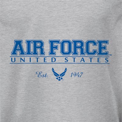 T / US AIR FORCE W / HAP & DATE (NAV) 