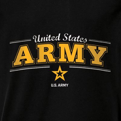 T / US ARMY W / LOGO ON BOTTOM 