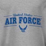 T / US AIR FORCE W / LOGO ON BOTTOM (NAV)