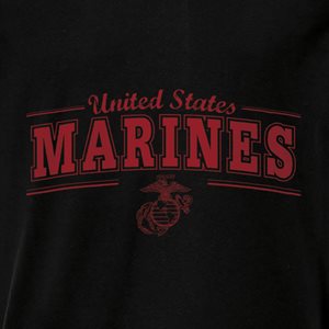 T / US MARINES W / LOGO ON BOTTOM 