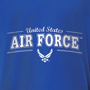 T / US AIR FORCE W / HAP (WHT)