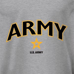 T / ARMY W / LOGO (BLK W / GLD OUTLN) 