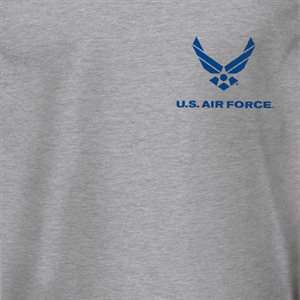 T / US AIR FORCE W / LOGO L / C (ROYAL) @