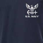 T / U.S. NAVY L / C (WHT) @