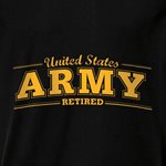 T / ARMY RETIRED (GOLD) 