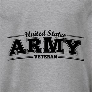 T / UNITED STATES ARMY VETERAN (BLK) 