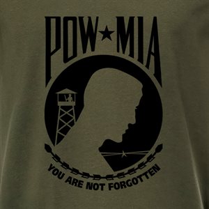 T / POW MIA / NOT FORGOTTON (BLK)