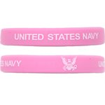 WRSTBND-U.S.NAVY (PINK) (DX18)