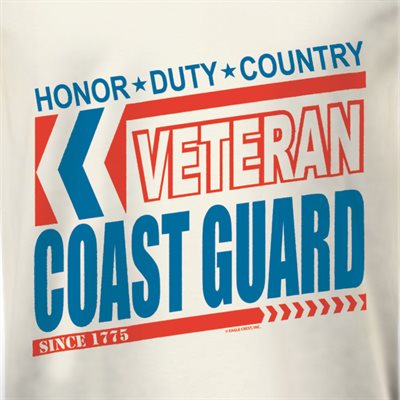 T / HONOR DUTY COUNTRY VETERAN CG (RED,WHT& BLUE)