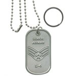 DOG TAG-AIR FORCE E-4 SENOIR AIRMAN(DX14)