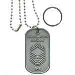 DOG TAG-AIR FORCE E-8 SENIOR MST. SGT.(DX14)@