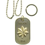 DOG TAG-ARMY O-4 MAJOR(DX14)@