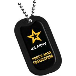 DOG TAG-ARMY PROUD GRANDFATHER 