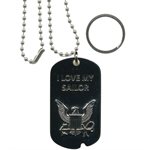 DOG TAG-I LOVE MY SAILOR(DX14)