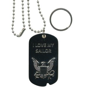 DOG TAG-I LOVE MY SAILOR(DX14)