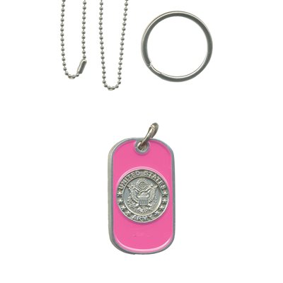 DOG TAG-LADIES ARMY SEAL (PNK)[DX18]@